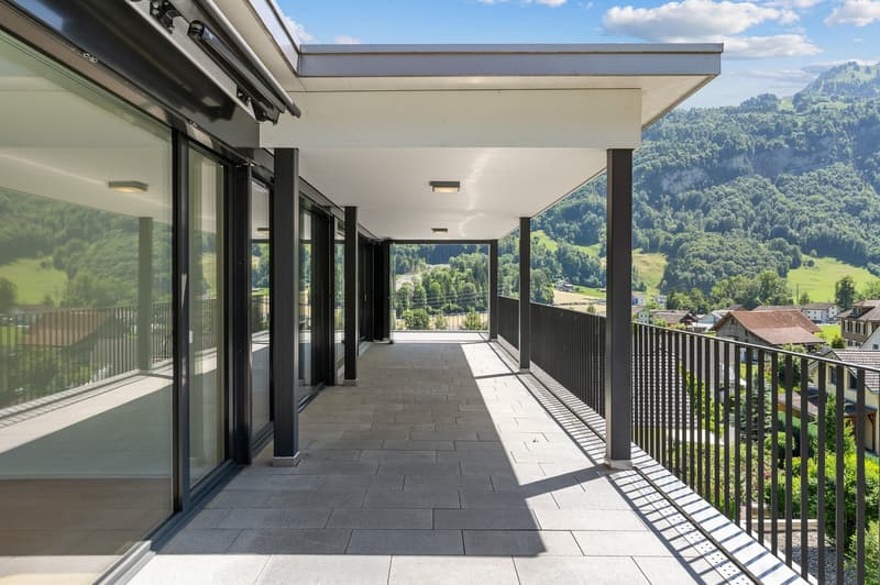Charmant appartement de 4,5 pièces en duplex avec vue sur les montagnes à Dallenwil (26)