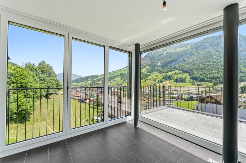 Charmant appartement de 4,5 pièces en duplex avec vue sur les montagnes à Dallenwil (21)