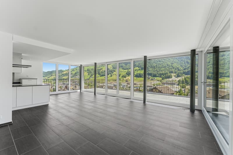 Charmant appartement de 4,5 pièces en duplex avec vue sur les montagnes à Dallenwil (6)