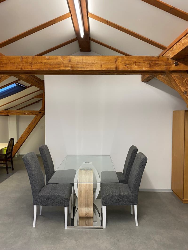 Large partially furnished room for rent in the center of Altdorf (4)