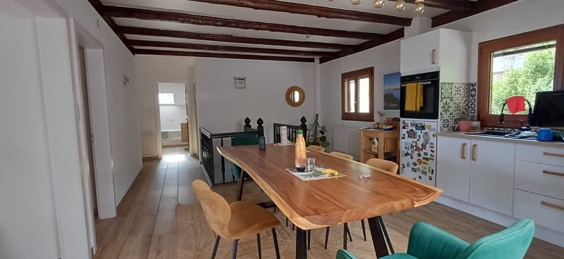 Choëx, chalet 2 appartements à vendre (10)