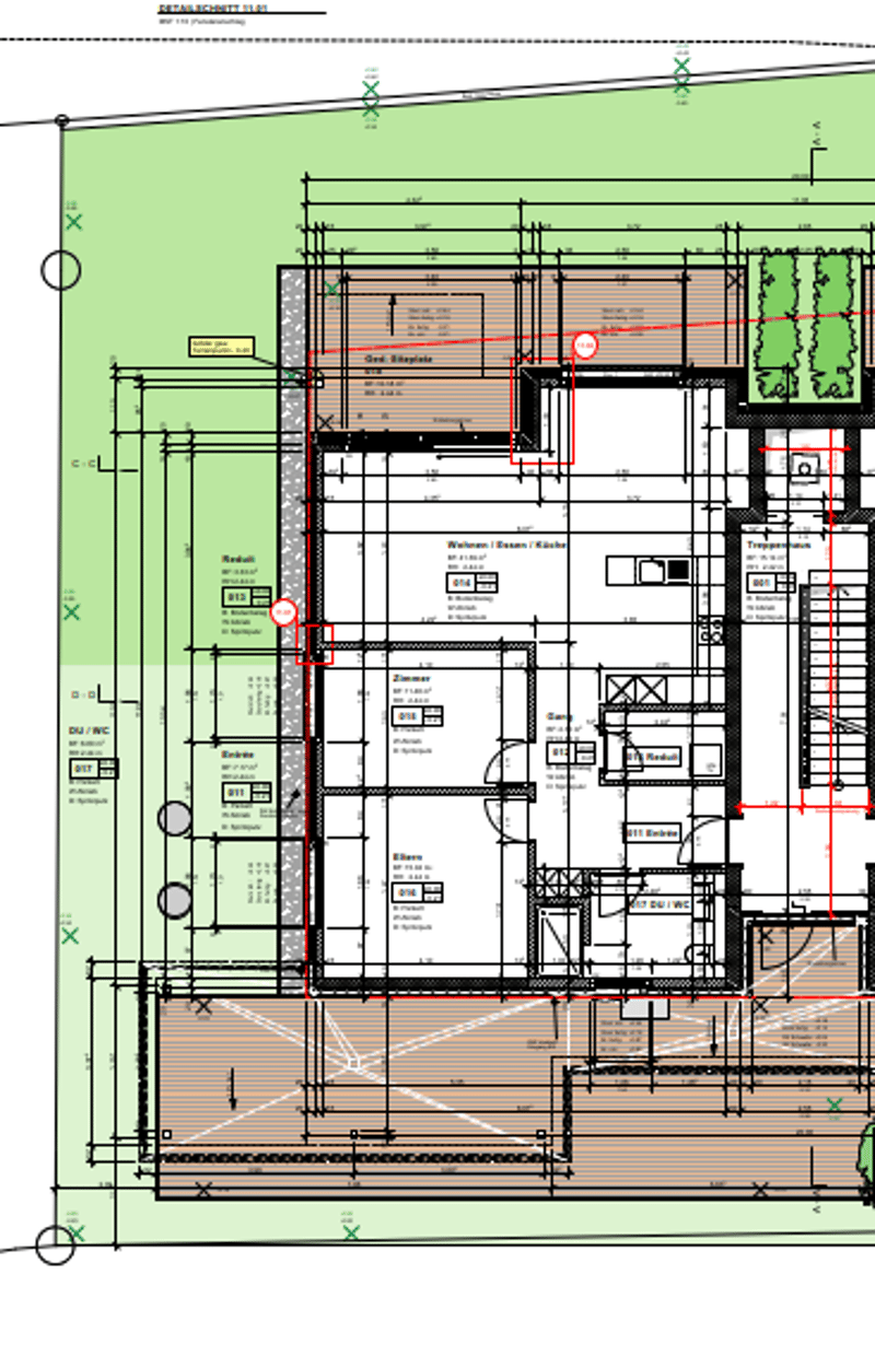 Wunderschöne helle 3,5 Gartenwohnung & gedeckte Terrasse (16)
