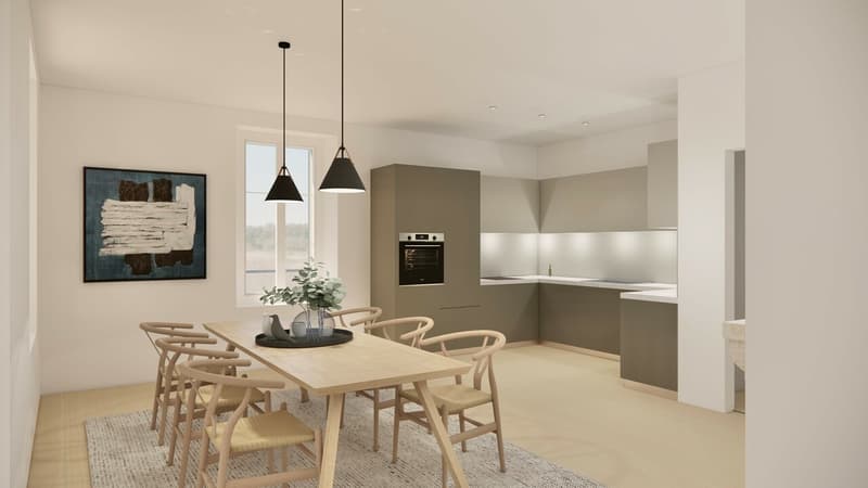 cuisine / salle à manger (projet)