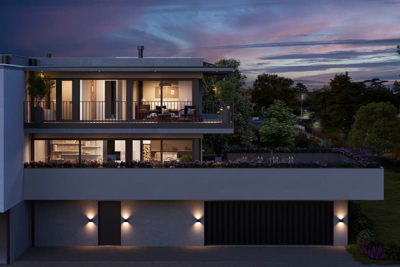 High-end semi-detached villa located two steps from the lake (5)