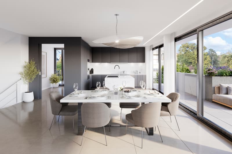High-end semi-detached villa located two steps from the lake (3)