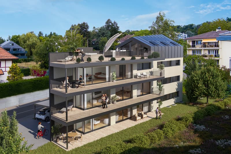 Appartamento di 3,5 locali con ampio balcone Vendita su progetto (3)