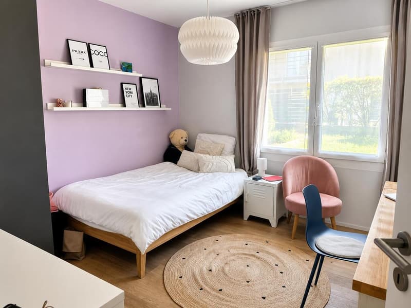 Contemporary 5.5-room apartment with terrace, garden and lake view (7)
