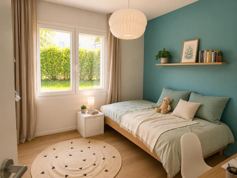 Contemporary 5.5-room apartment with terrace, garden and lake view (10)