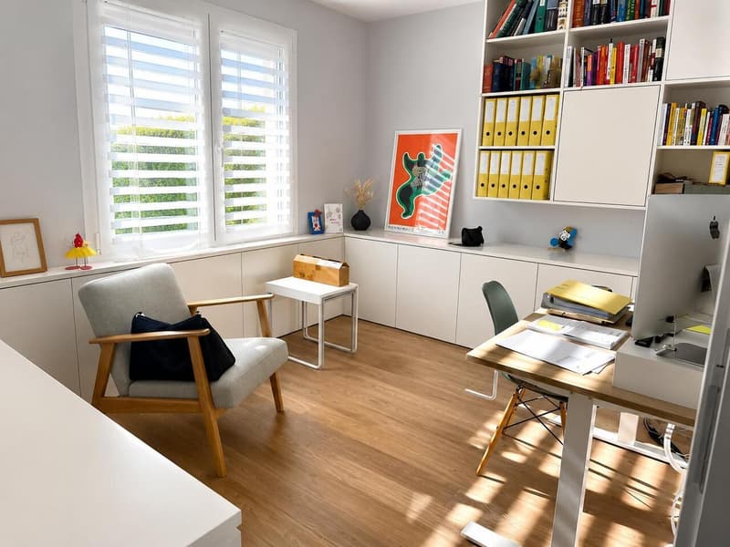 Contemporary 5.5-room apartment with terrace, garden and lake view (8)