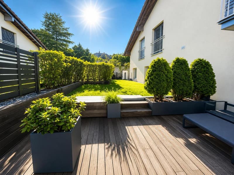 Contemporary 5.5-room apartment with terrace, garden and lake view (5)