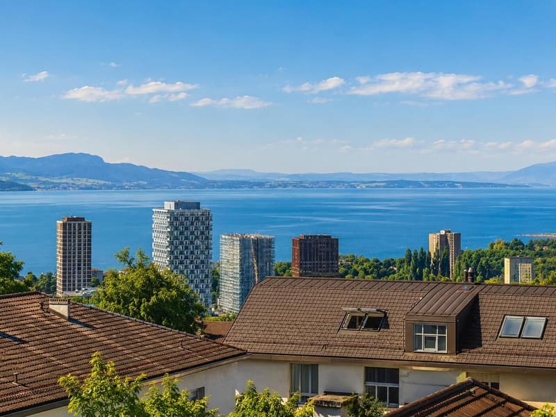 Bel appartement de 4.5 pièces Grand balcon avec vue Lac (8)
