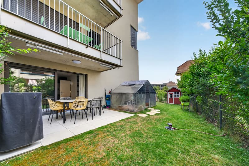 Bello appartamento di 4,5 locali con due terrazze e giardino (10)