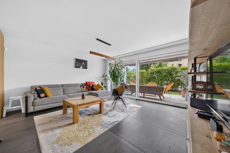 Bello appartamento di 4,5 locali con due terrazze e giardino (4)