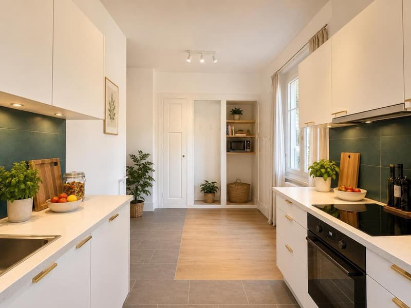 Bel appartement de 3.5 pièces Joli jardin (3)