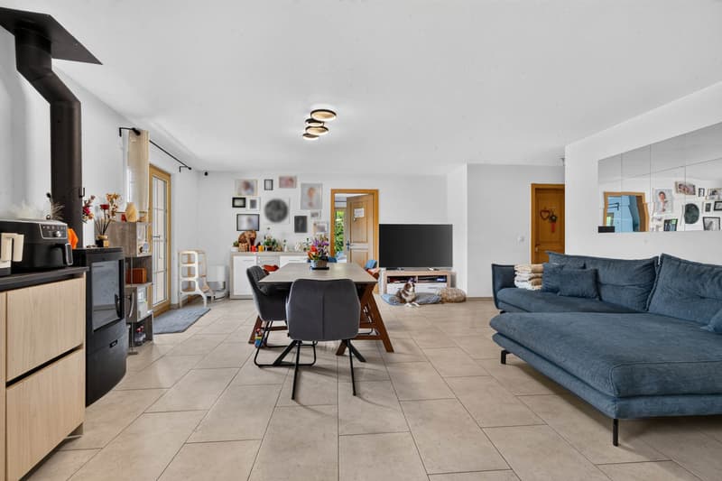Appartamento contemporaneo con un grande giardino (7)