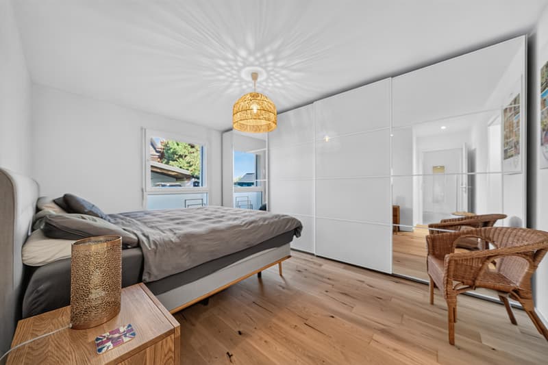 Bel appartement de 4.5 pièces Deux terrasses et jardin (11)