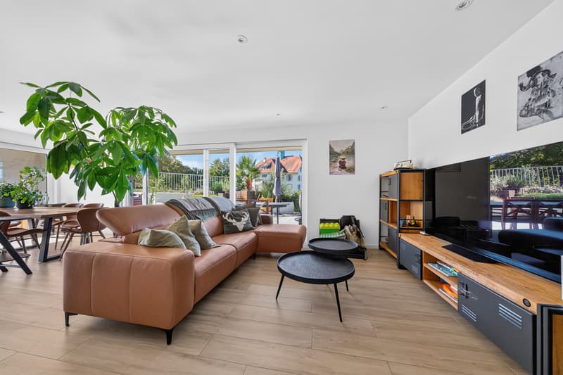 Bel appartement de 4.5 pièces Deux terrasses et jardin (4)