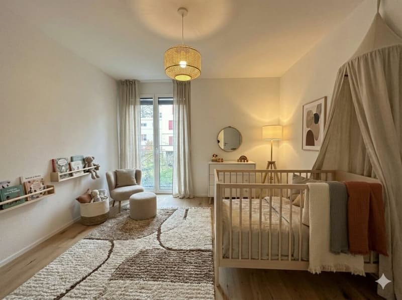 Ampio appartamento di 4,5 locali con soggiorno di 52 m2 più terrazza (6)