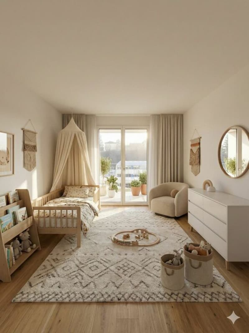 Grande appartamento di 5,5 locali in città con giardino e terrazze doppie (7)