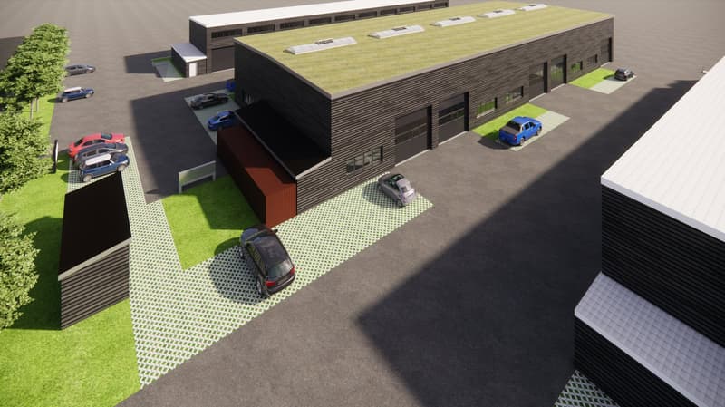 Hall d'entreprise moderne à Studen à louer ! (3)