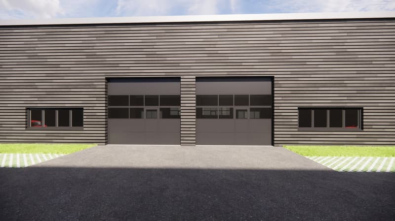 Hall d'entreprise moderne à Studen à louer ! (4)