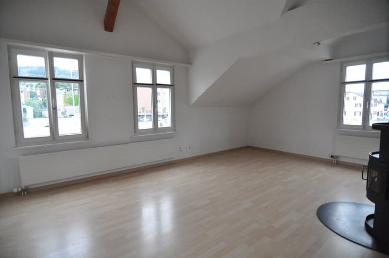 Wohnzimmer mit Schwedenofen