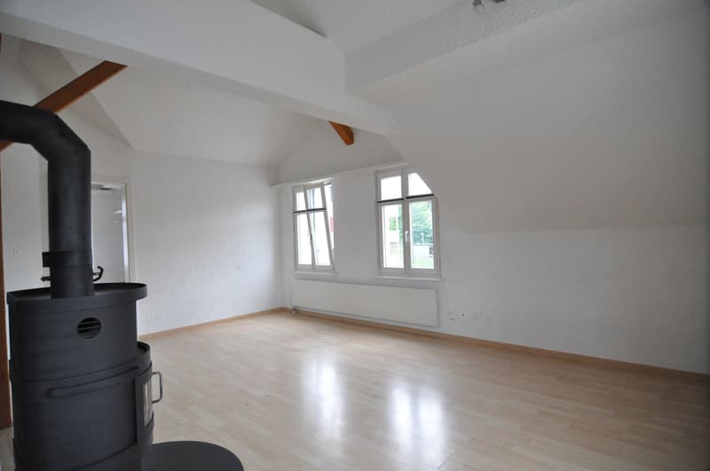 Wohnzimmer mit Schwedenofen