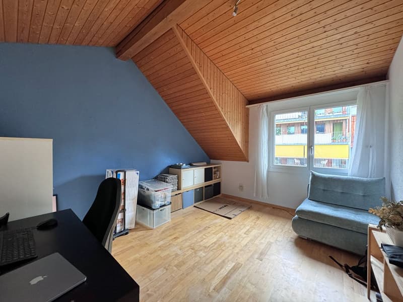 Ruhige Dachwohnung im Dorfkern mit schöner Aussicht (8)