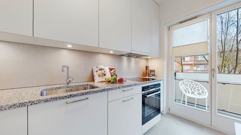 Appartement spacieux, rénové 2.5 pièces (3)