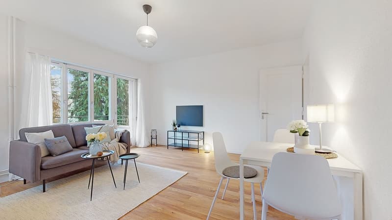 Appartement spacieux, rénové 2.5 pièces (2)