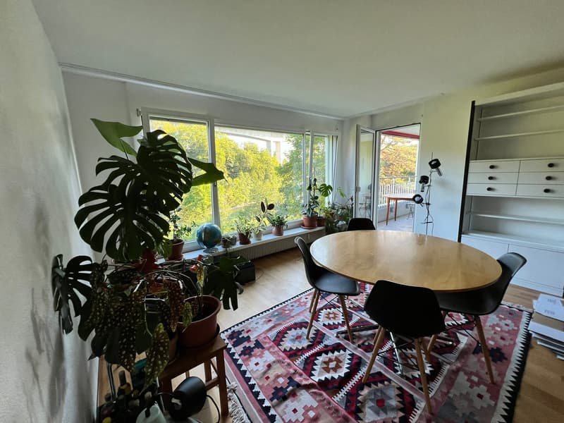 schöne und helle 4.5-Zimmerwohnung mit Aussicht auf die Aare (2)