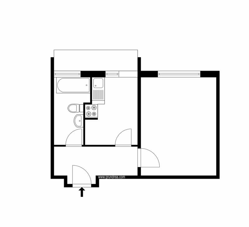 Gemütliches 1-Zimmer-Studio mit Balkon in Grenchen (8)
