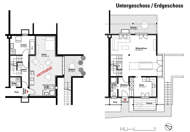 Newly renovated 6.5-room single-family house with studio apartment (14)