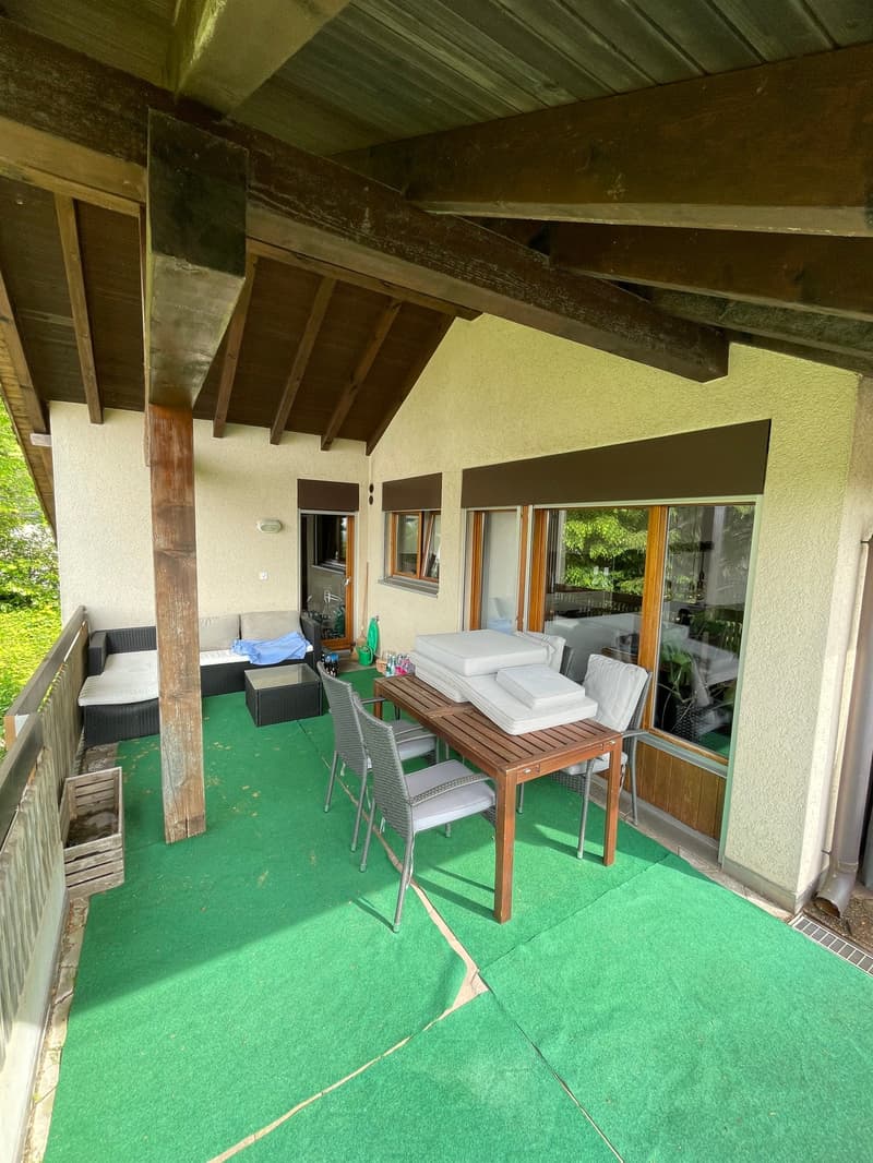 Delizioso appartamento in mansarda con grande terrazza privata (12)