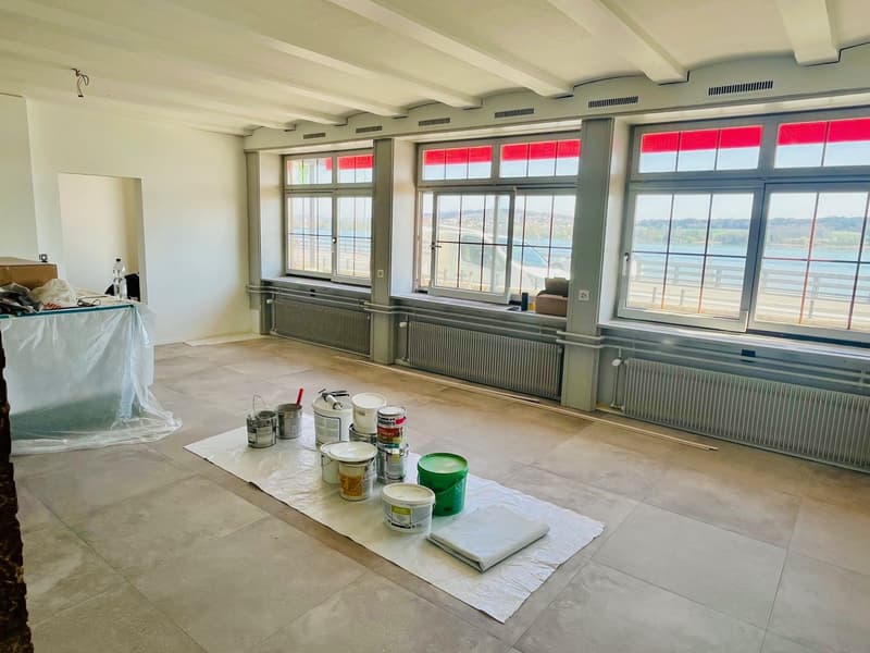 Appartement loft exceptionnel avec vue sur le lac de Bienne, environ 111m2 (10)