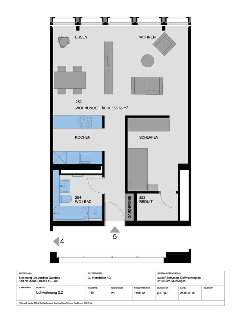 Appartamento loft moderno nel cuore di Biel – disponibile dal 1 ottobre 2026 (4)