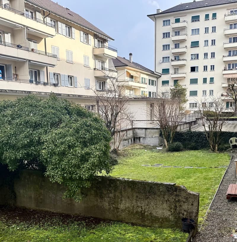Central and quiet 2.5-room apartment on the ground floor (5)