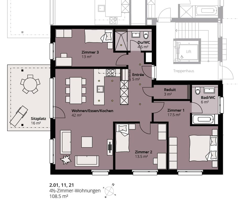 TOP MODERNE 4.5-Zwg im Herzogenbuchsee (1)
