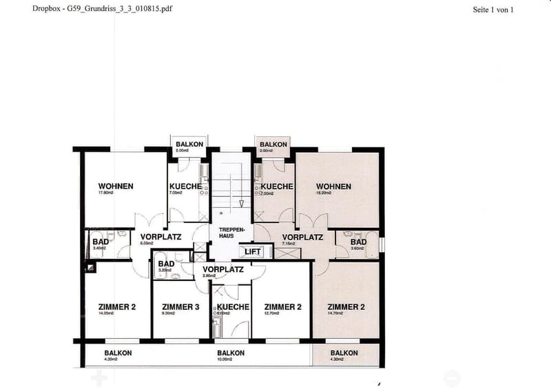 Grosszügige 2.5-Zimmer-Wohnung mit zwei Balkonen in Biel/Bienne (5)