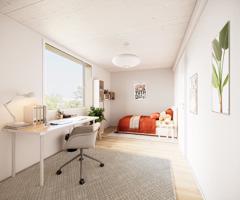 Innenvisualisierung Kinderzimmer/Büro