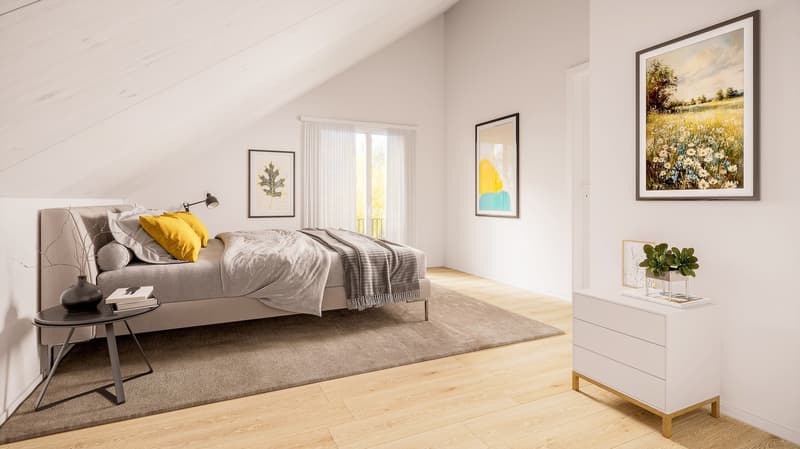 Visualisierung Zimmer DG