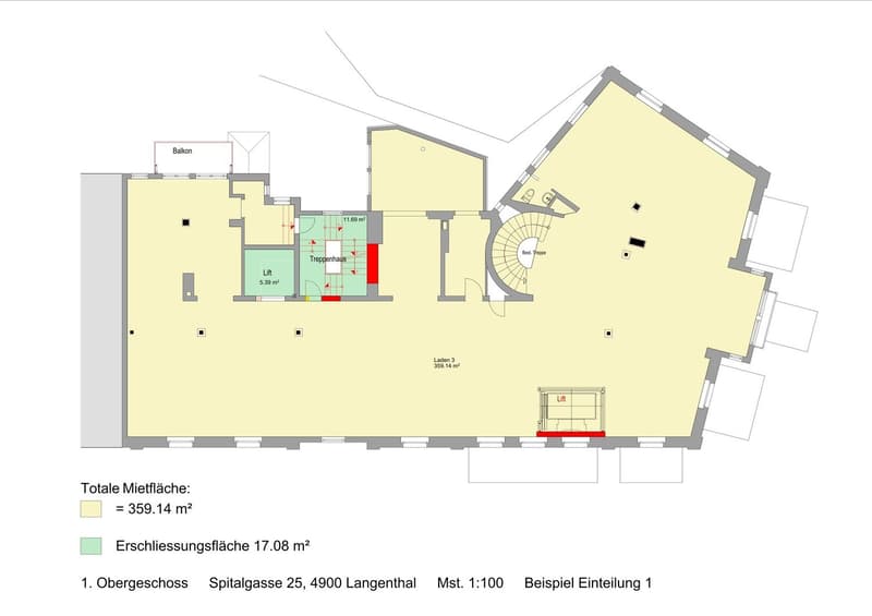 Espaces commerciaux et de vente attractifs dans un excellent emplacement à Langenthal (8)