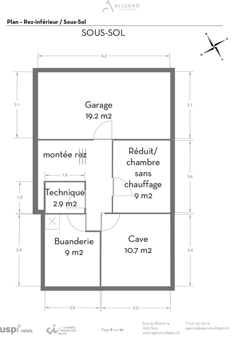 Fully, charming 5.5-room house of 160 m2 with garage and parking spaces (24)