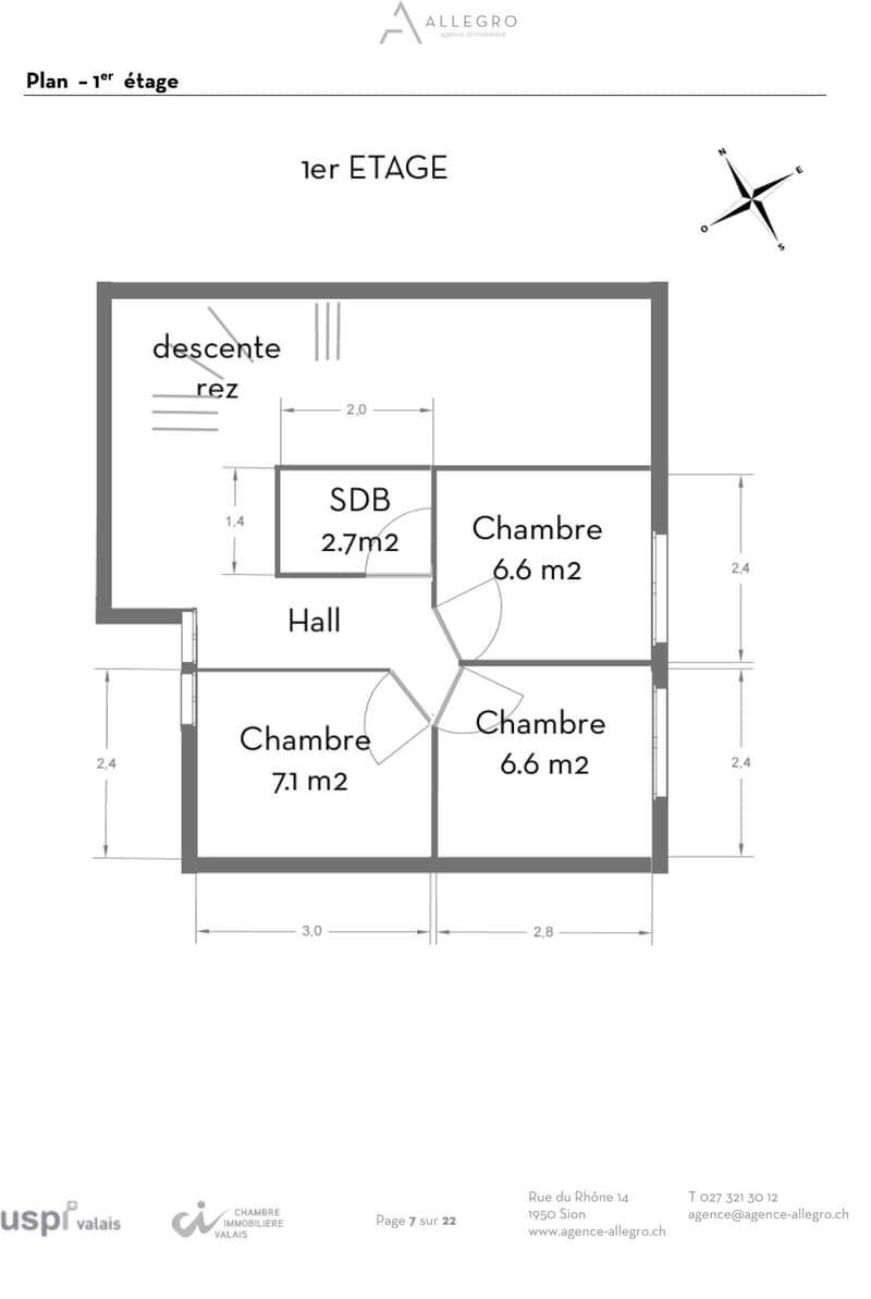 Fully, charming 5.5-room house of 160 m2 with garage and parking spaces (22)