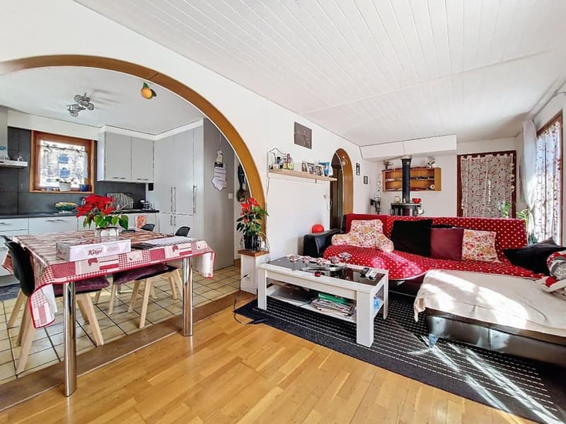 Fully, charming 5.5-room house of 160 m2 with garage and parking spaces (3)