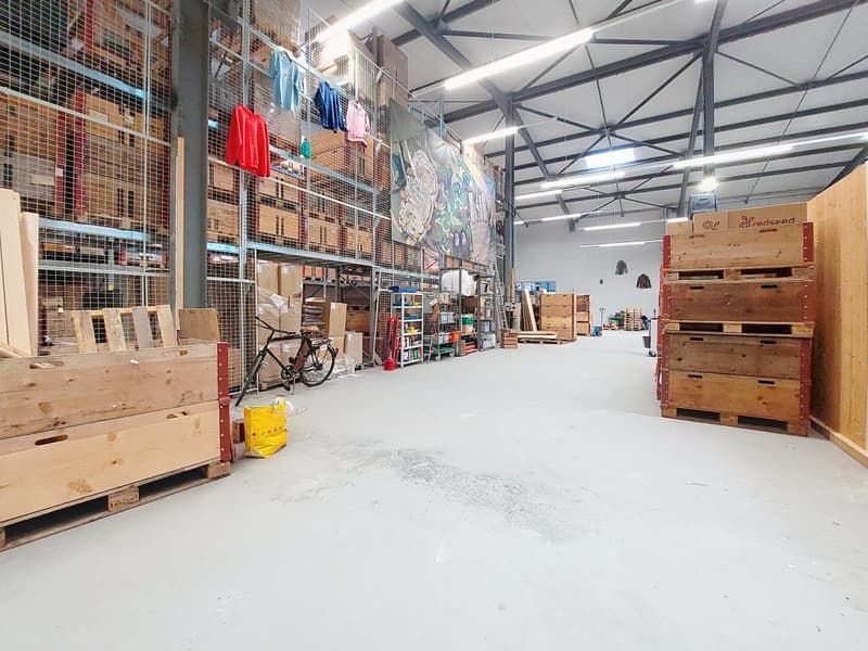 Sion, à louer 2 locaux de 297.60 m2 chacun dans un bâtiment industriel entièrement rénové. (9)