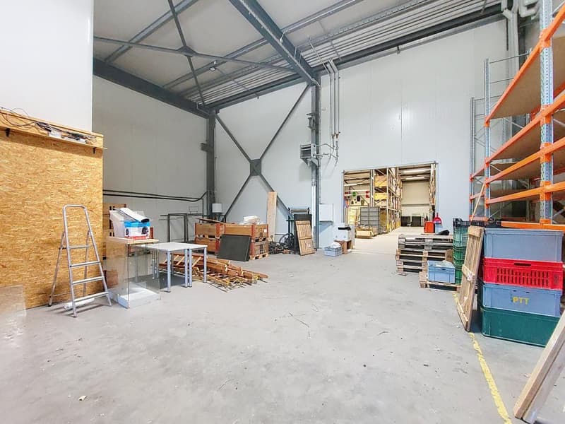 Sion, à louer 2 locaux de 297.60 m2 chacun dans un bâtiment industriel entièrement rénové. (6)