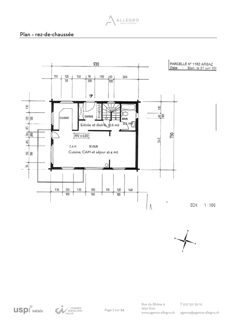 Arbaz, Chalet mit 5,5 Zimmern und 175 m2 mit Garage und Parkplätzen (27)