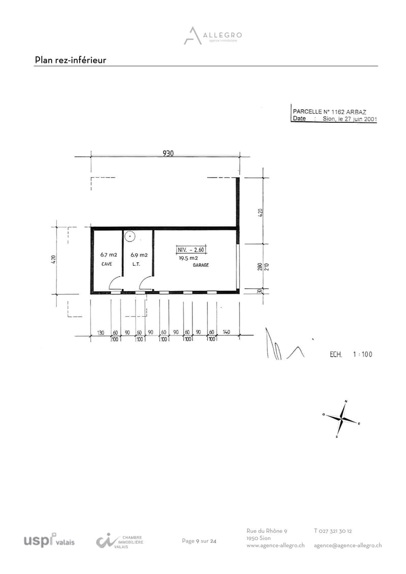 Arbaz, Chalet mit 5,5 Zimmern und 175 m2 mit Garage und Parkplätzen (29)