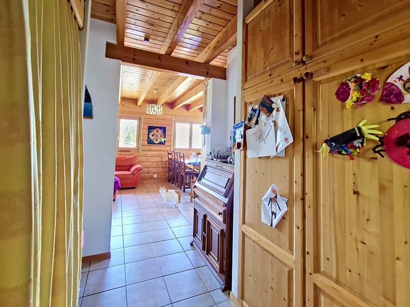 Arbaz, Chalet mit 5,5 Zimmern und 175 m2 mit Garage und Parkplätzen (7)